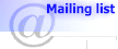 Mailing list